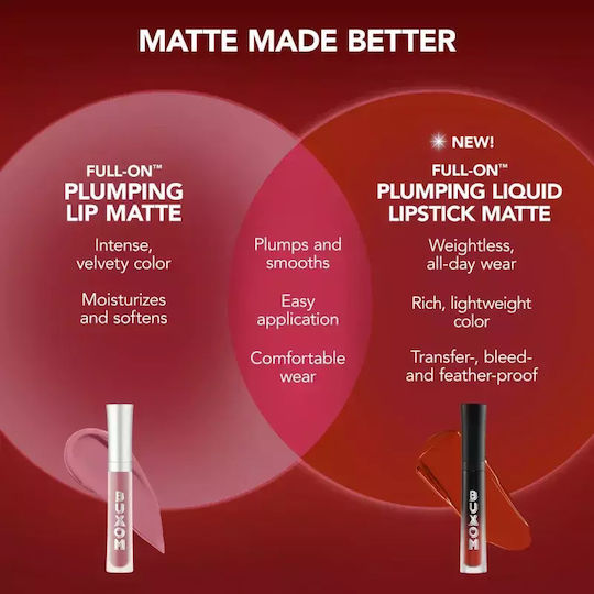 Buxom Υγρό Κραγιόν Matte Make It Bold 3.5ml