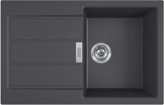 Franke Sirius 2.0 S2D 611-78 Drop-In Spüle aus Verbundgranulat B78xT50cm