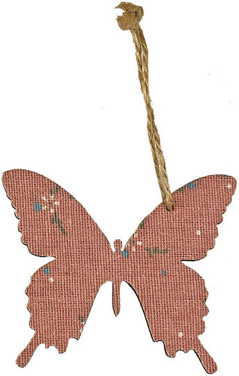 Bunny's Easter Butterfly Wooden 6x8cm