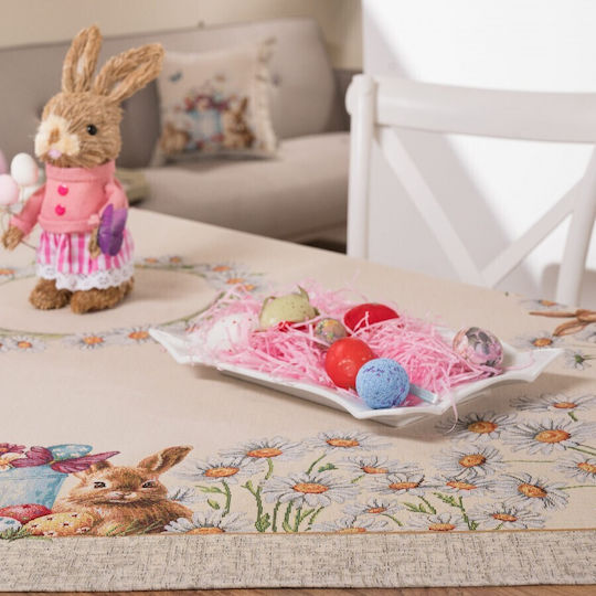 Easter Tablecloth Ruby 140*180