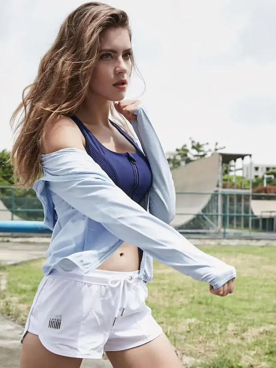 Casual Damen Strickjacke Mit Kapuze Größe S Hellblau