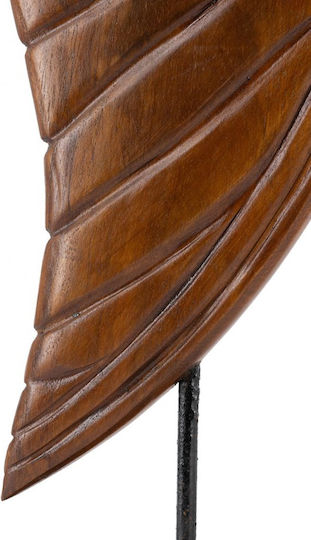 Wooden Book End Holder In Brown Colour 12x44x20cm 2 Pieces