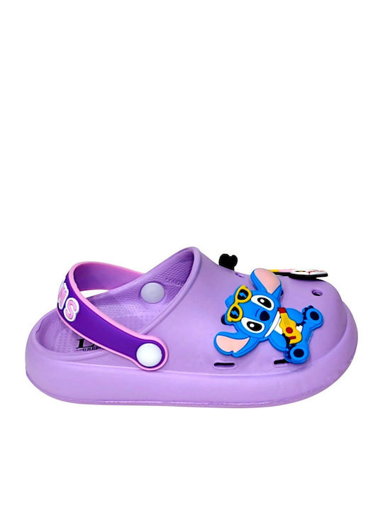 Kinder Strandschuhe Lila LT-6005-Moeb