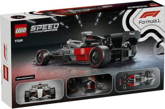 LEGO Speed Champions Audi Revolut F1® Team R26 Състезателна Кола за 10+ Години 216 Бройки