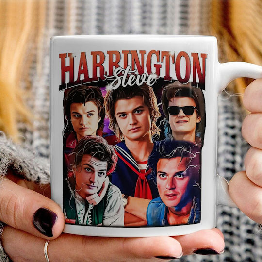 Koupakoupa Steve Harrington Ceramic Mug Brown 330ml
