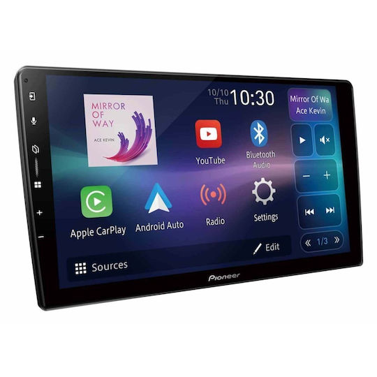 Pioneer Ηχοσύστημα Αυτοκινήτου για Volkswagen Scirocco 2008 – 2014 με A/C (Bluetooth/USB/AUX/WiFi/GPS/Apple-Carplay/Android-Auto) με Οθόνη Αφής 9"