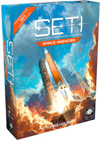 Game Expansion Seti: Search For Extraterrestrial Intelligence - Space Agencies 14+ Years Old Czech Games Edition