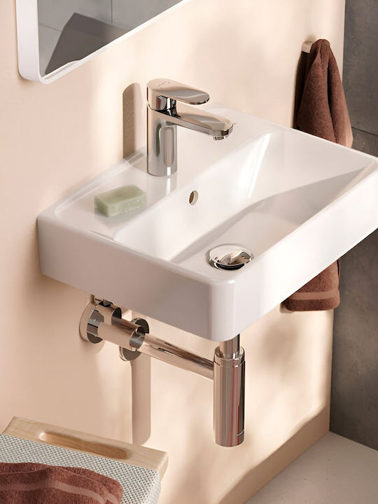 Hansgrohe Αναμεικτική Μπαταρία Νιπτήρα Ασημί