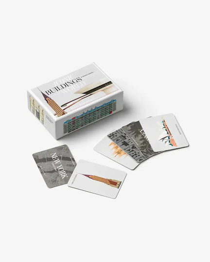 Brettspiel Memo Game Iconic Buildings (EN) für 2 Spieler Ab 12+ JahrenPW00450 Printworks