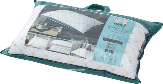 Μαξιλάρι Ύπνου Bio-poly Pillow Βαμβακερό 48x68x10εκ
