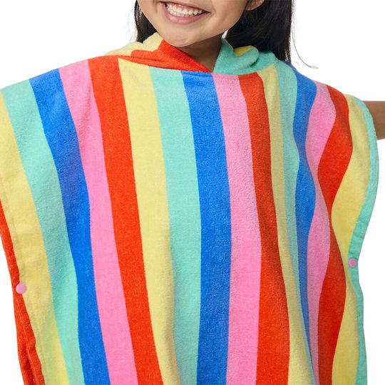 Rip Curl Mixed Snap K Hooded Poncho Multico