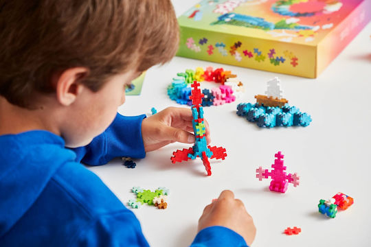 Plus Plus Cuburi De Construit Learn To Build Colorverse Super Set Pentru 5+ Ani 1000 Bucăți
