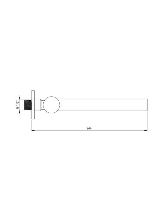 Deante Built-In Silver
