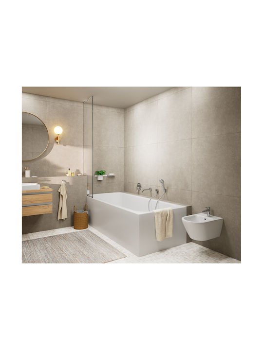 Hansgrohe Built-in Faucet Mixer for Shower 2 Exits Silver