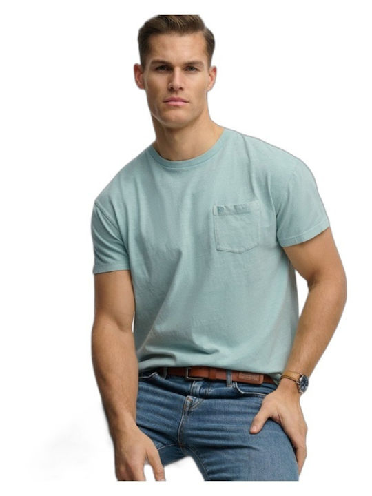 Tricou Pocket Aqua Marine