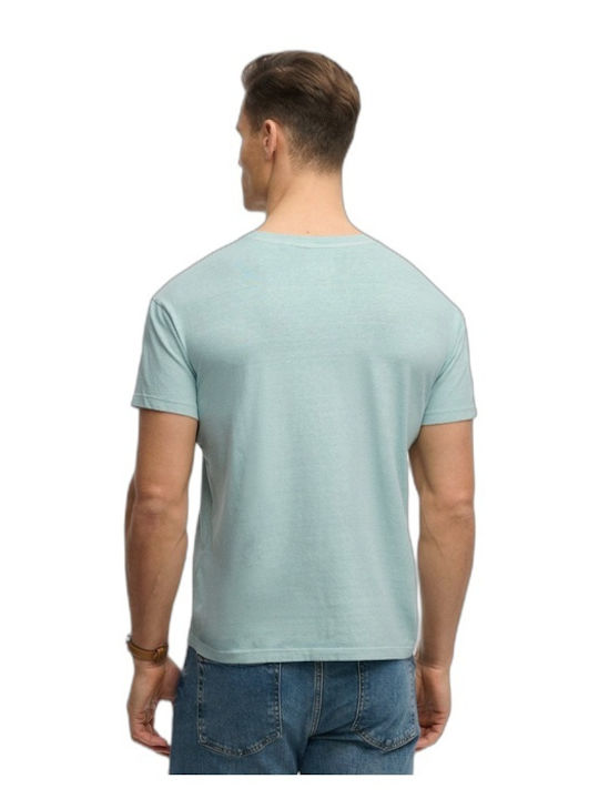 Tricou Pocket Aqua Marine
