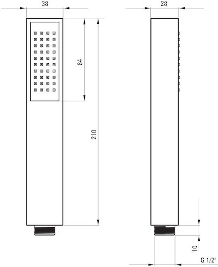 Deante für Dusche Silber