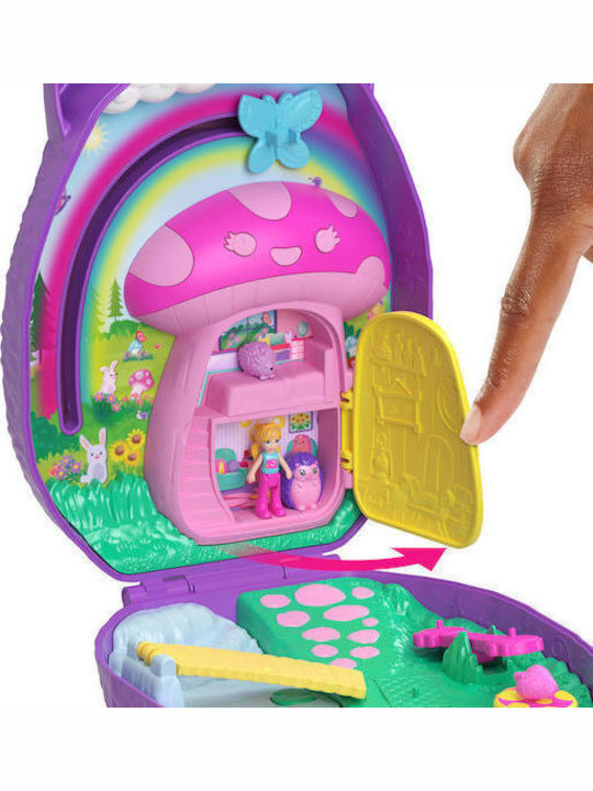 Toy Candle Polly Pocket: Tiny Worlds Big Surprises! - Hedgehog Mom & Baby Playset Mattel