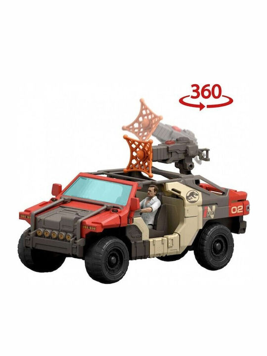 Jurassic World: Movie Line Rebirth Easter Candle with Dinosaur Vehicle and Figure for 4+ Years Mattel