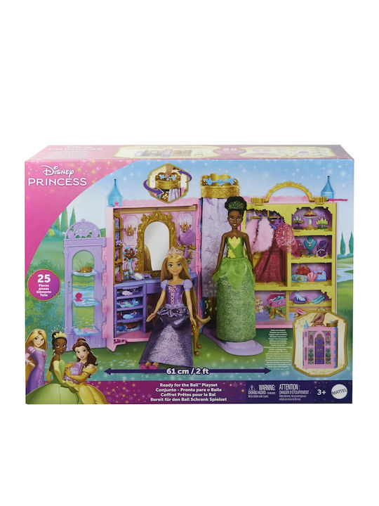 Disney Princess Toy Candle Princess Bedroom Beauty Ready For The Ball for 3+ Years Mattel