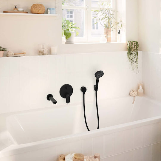 Hansgrohe Vernis Blend за душ кабина 2 изхода Черен