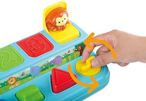 Playgo Βρεφικό Παιχνίδι Animals Pop Up & Surprise για 12+ Μηνών Γαλάζιο