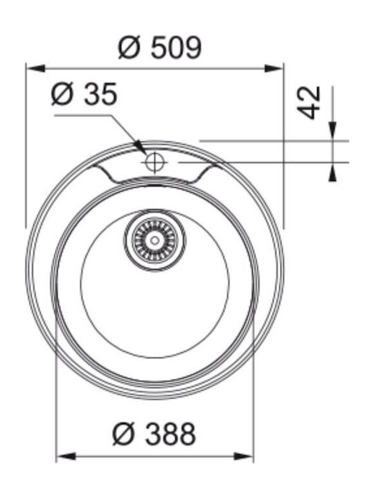 Franke Einbau-Küchenspüle Inox M50.9xP50.9cm Graue
