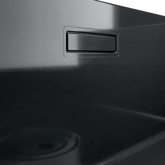 Globalo Υποκαθήμενος Νεροχύτης Inox Μ44xΠ54cm Γκρι