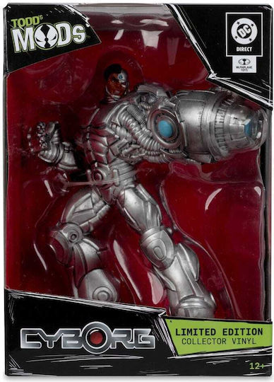 Action Figure Dc Direct Collector Vinyl Cyborg By Todd Mcfarlane 12cm