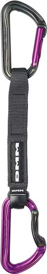 Dmm Shadow Quickdraw Climbing Express 18cm Titanium Purple