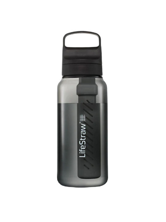 Sticlă de apă Lifestraw Go cu filtru 1000ml Nordic Noir