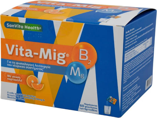 SanVita Vita-mig 60 Sachets Orange