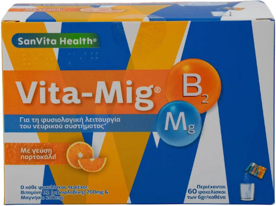 SanVita Vita-mig 60 Sachets Orange