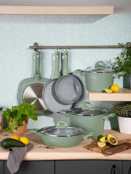 Valdinox Grătar din Aluminiu cu Strat Antiaderent 28cm