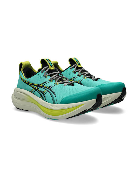 Gel-nimbus 28 Tr Мъжки Спортни Обувки Running Зелени