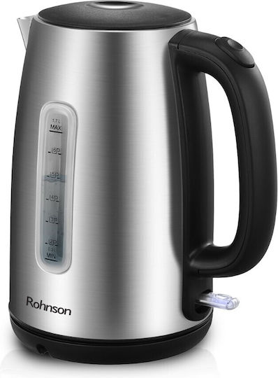 Rohnson Kettle 1.7lt 2200W Silver