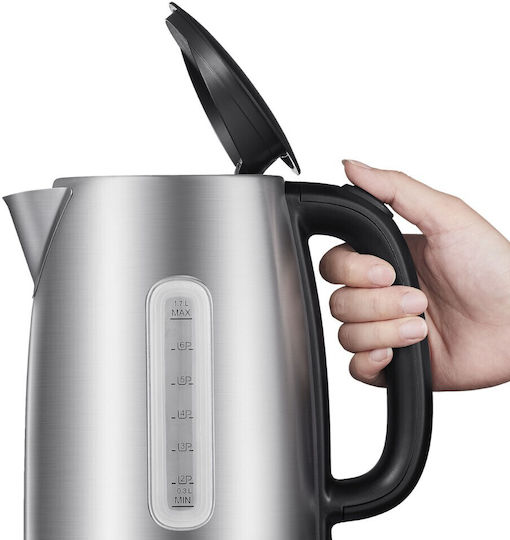 Rohnson Kettle 1.7lt 2200W Silver