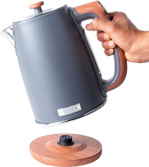 Haden Βραστήρας 1.7lt 3000W Γκρι