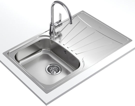Teka 115120036 Ένθετος Inox Μ50xΠ79cm Γκρι