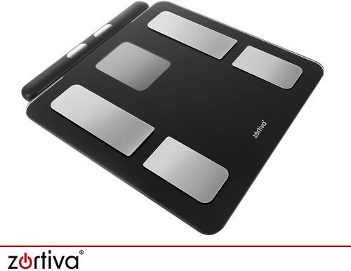 Iso Trade Smart Bathroom Scale 180kg Black