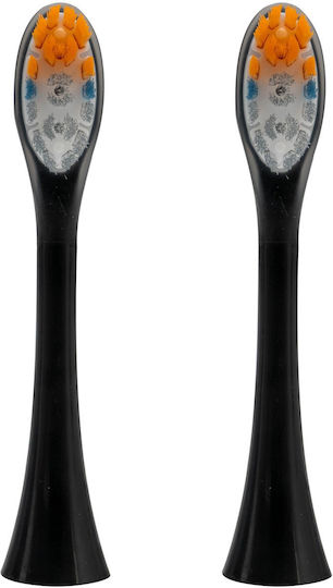 Original Götze & Jensen Ast955 Asth957 Toothbrush Head 2 Pcs Plaque Cleaning