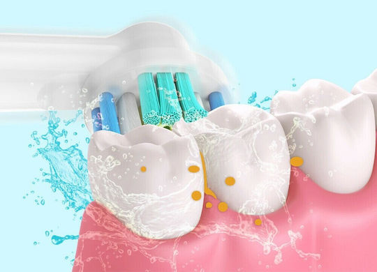 Denix Toothbrush Head Oral-b Eb-25p Floss 4 Pcs Thorough Oral Hygiene