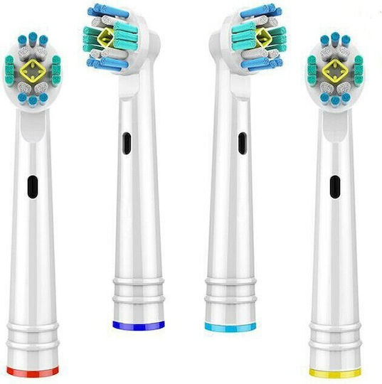 Denix Toothbrush Head Oral-b Eb-25p Floss 4 Pcs Thorough Oral Hygiene