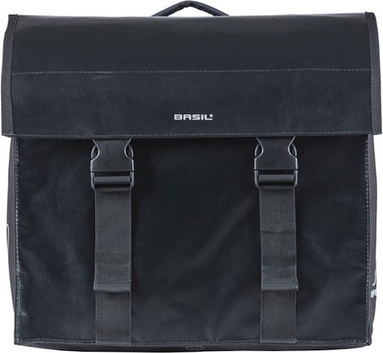 Basil Sack Reise Schwarz Stoff M38xP8xH30cm