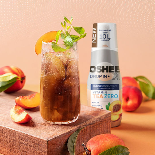 Oshee Drop Ice Tea Peach Zero Syrup 500ml 1 Piece