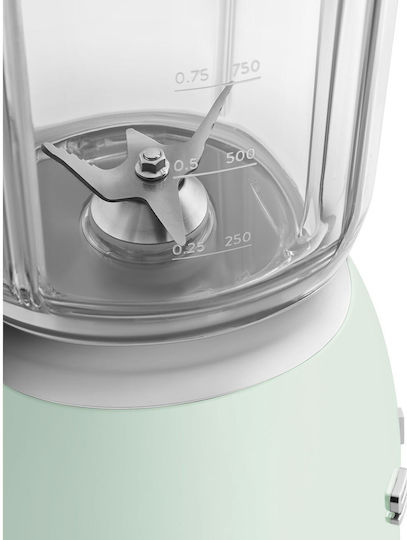 Smeg 50's Style Blender With Tritan Jug 1.5 L 800W Green