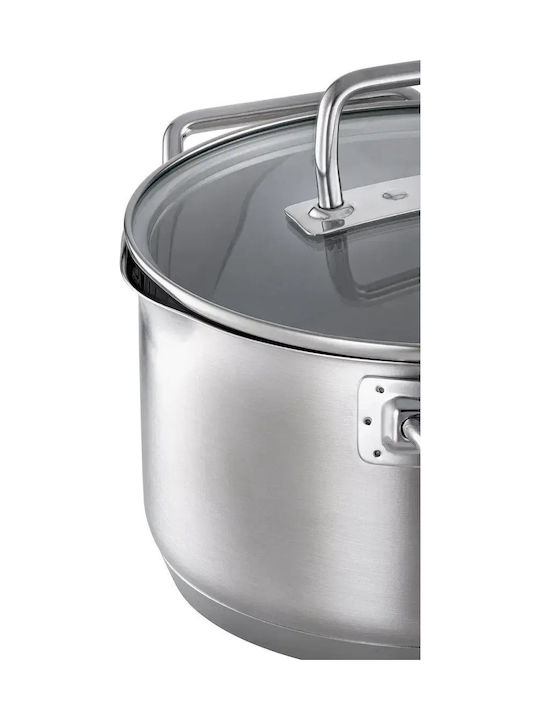 Rosle Βαθιά Ανοξείδωτη Κατσαρόλα 3.4lt / 20cm