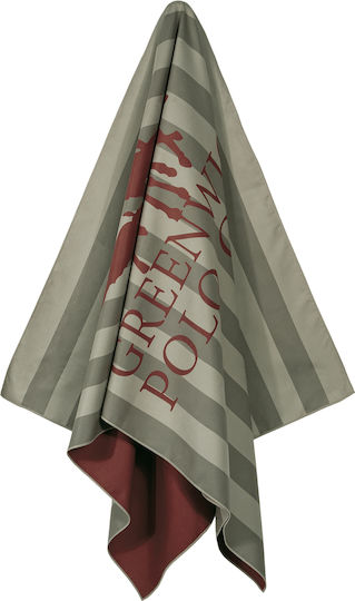 Greenwich Polo Club Green Microfiber Towel Body 280gr/m² 170x80cm