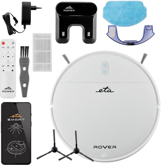 ETA Rover Robot Vacuum Cleaner with Smart Navigation White