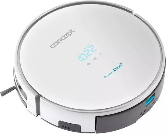 Concept Σκούπα Ρομπότ με Έξυπνη Πλοήγηση & Απορρόφηση 1500Pa Λευκή